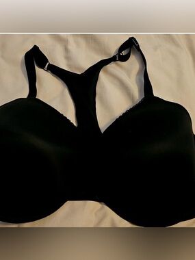 NWT Victoria’s Secret Black Racerback Bra 38DDD